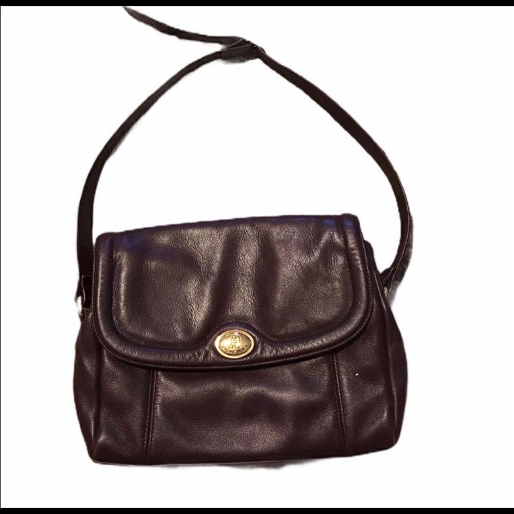 Vintage Etienne Aigner Mid Sized Oxblood